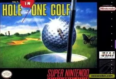 Jeux Super Nintendo - HAL\'s Hole in One Golf