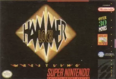 Super Famicom Games - Hammerlock Wrestling