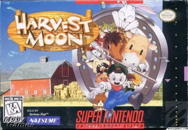 Super Famicom Games - Harvest Moon