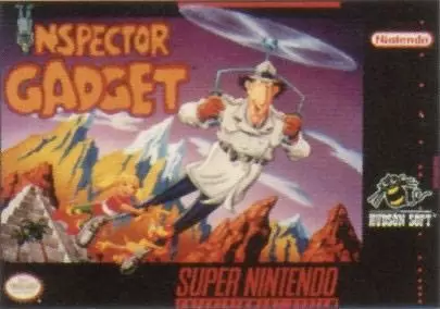 Super Famicom Games - Inspector Gadget