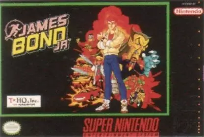 Super Famicom Games - James Bond Jr.