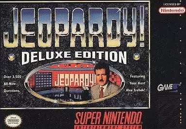Super Famicom Games - Jeopardy! Deluxe Edition