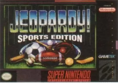 Super Famicom Games - Jeopardy: Sports Edition