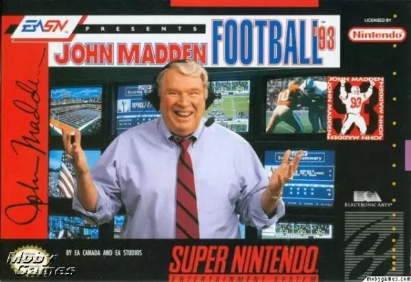 Jeux Super Nintendo - John Madden Football \'93