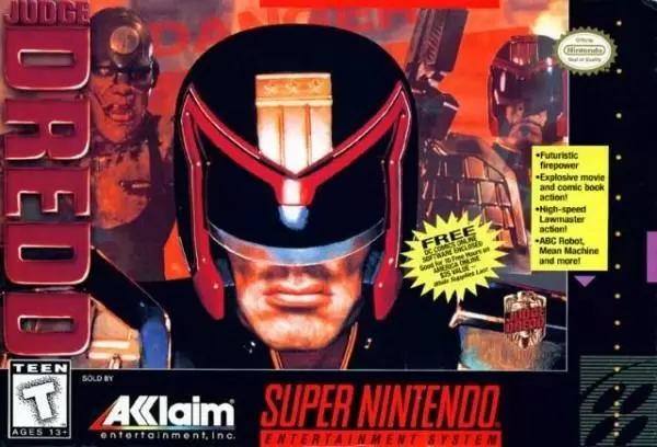 Super Famicom Games - Judge Dredd