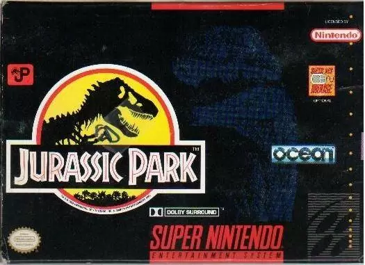 Super Famicom Games - Jurassic Park