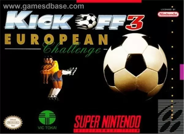 Super Famicom Games - Kick Off 3 European Challenge