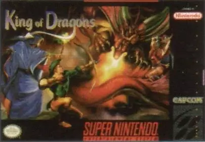Super Famicom Games - King of Dragons