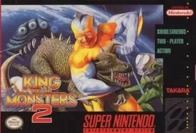 Super Famicom Games - King of the Monsters 2