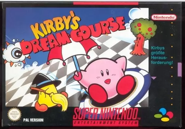 Super Famicom Games - Kirby\'s Dream Course