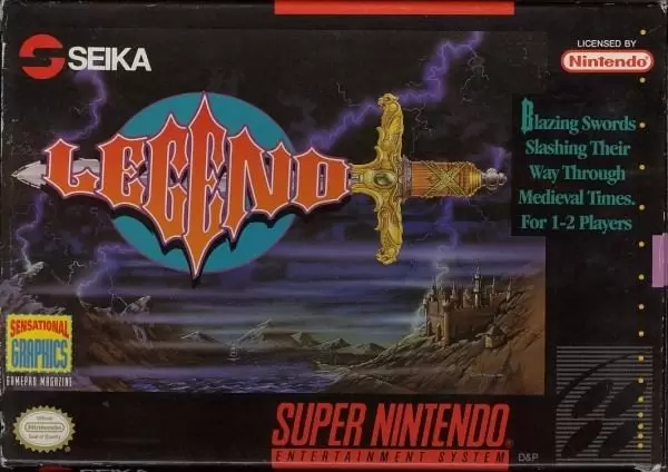 Jeux Super Nintendo - Legend