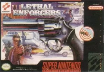 Super Famicom Games - Lethal Enforcers