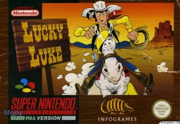 Super Famicom Games - Lucky Luke