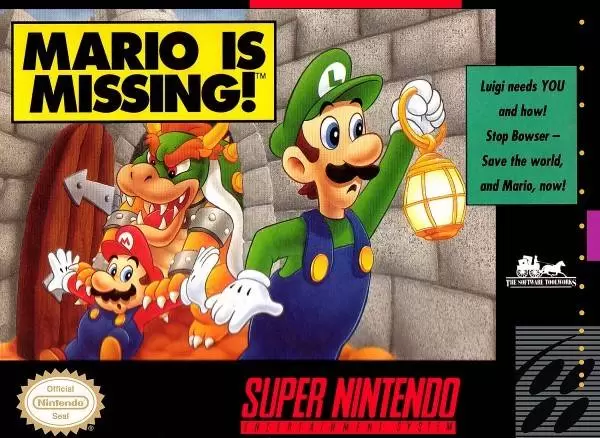 Super Famicom Games - Mario is Missing!