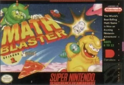 Super Famicom Games - Math Blaster - Episode 1
