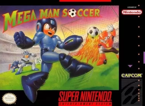 Super Famicom Games - Mega Man Soccer
