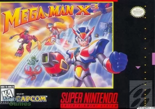 Super Famicom Games - Mega Man X3