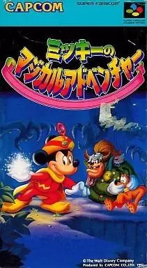 Super Famicom Games - Mickey\'s Magical Adventure