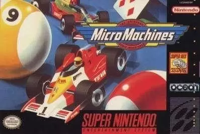 Super Famicom Games - Micro Machines