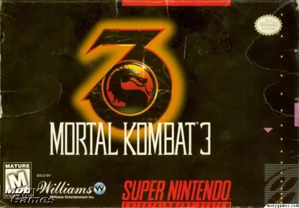 Super Famicom Games - Mortal Kombat 3