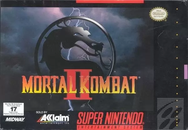 Super Famicom Games - Mortal Kombat II