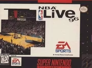 Super Famicom Games - NBA Live 96
