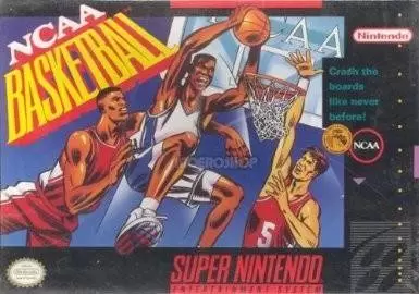 Super Famicom Games - NCAA Basketball