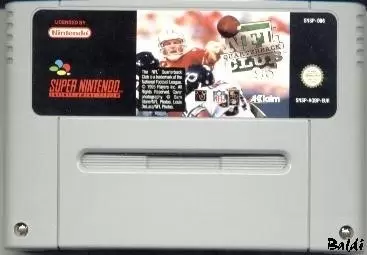 Jeux Super Nintendo - NFL Quarterback Club 96