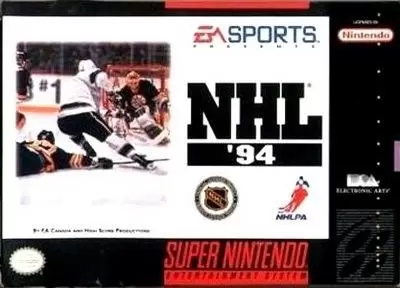Super Famicom Games - NHL \'94