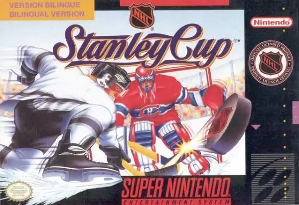 Super Famicom Games - NHL Stanley Cup