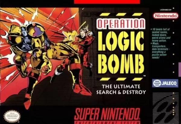 Super Famicom Games - Operation Logic Bomb