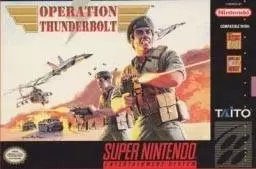 Super Famicom Games - Operation Thunderbolt