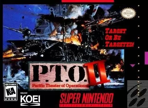 Super Famicom Games - P.T.O. II
