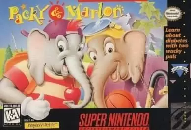 Super Famicom Games - Packy and Marlon