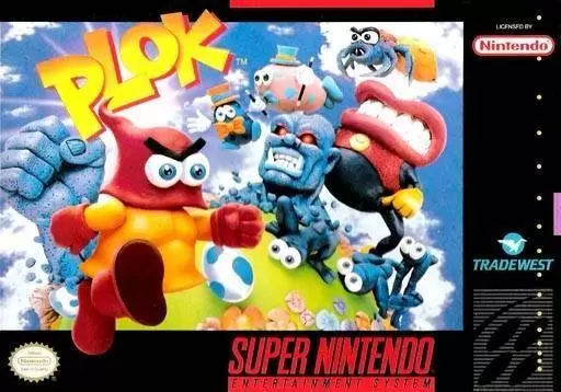 Super Famicom Games - Plok