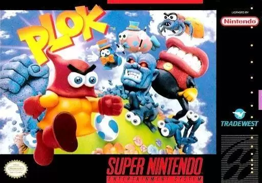 Jeux Super Nintendo - Plok