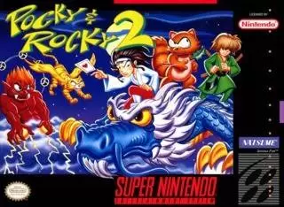 Jeux Super Nintendo - Pocky & Rocky 2
