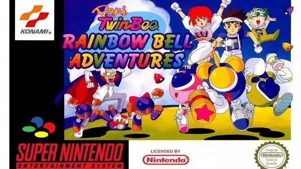 Super Famicom Games - Pop\'n TwinBee - Rainbow Bell Adventures