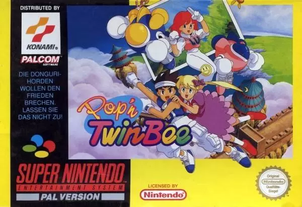 Super Famicom Games - Pop\'n Twinbee