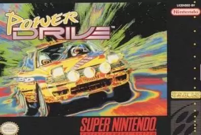 Super Famicom Games - Power Drive