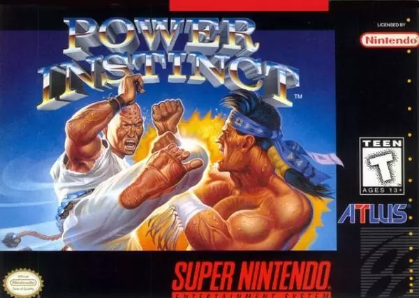 Jeux Super Nintendo - Power Instinct
