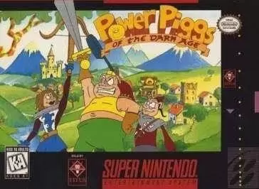 Jeux Super Nintendo - Power Piggs of the Dark Ages