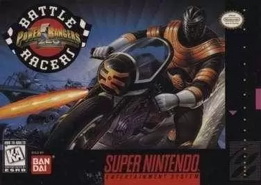 Super Famicom Games - Power Rangers Zeo - Battle Racers