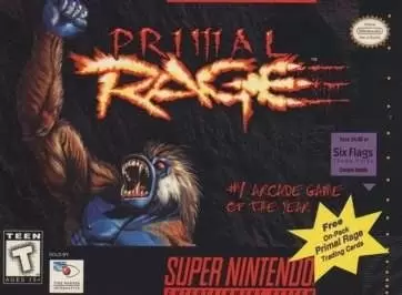Jeux Super Nintendo - Primal Rage