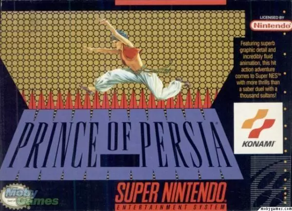 Jeux Super Nintendo - Prince of Persia