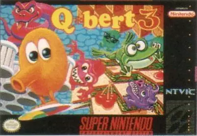 Super Famicom Games - Q*bert 3