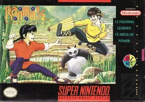 Super Famicom Games - Ranma 1/2 - Hard Battle