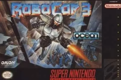 Super Famicom Games - RoboCop 3