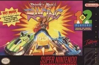 Super Famicom Games - Rock N Roll Racing