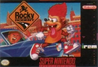 Super Famicom Games - Rocky Rodent